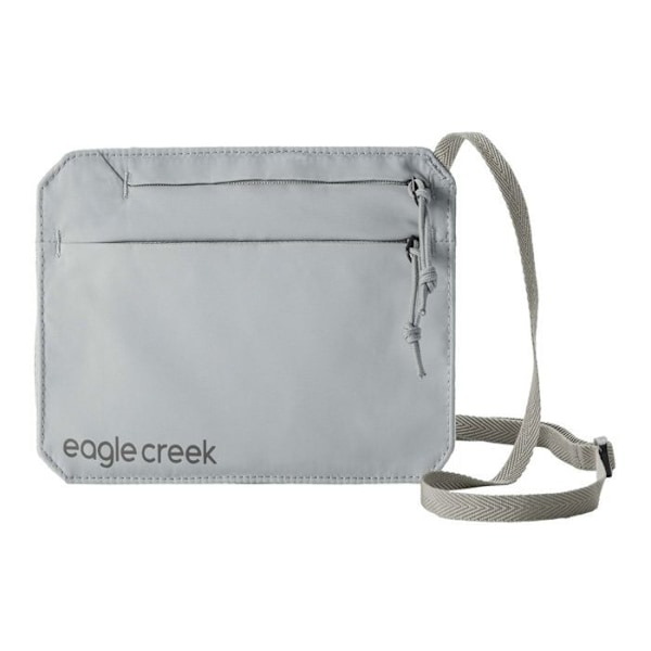 Axelremväska - Eagle Creek - Undercover RFID Nackplånbok - Ljusgrå - 18x12,5cm - 58g ljusgrått