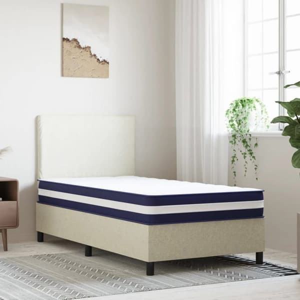 vidaXL Pocket Spring Madrass Medium Hårdhet 90x200 cm 372849