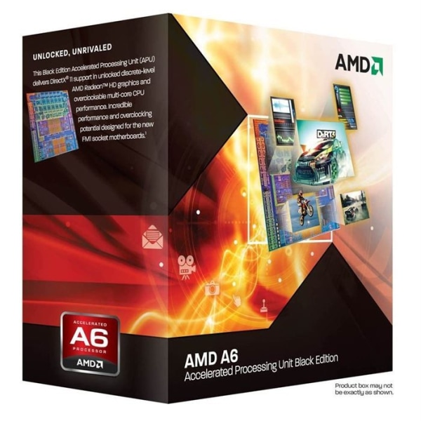 AMD A6 3670K Black Edition 2,7 GHz