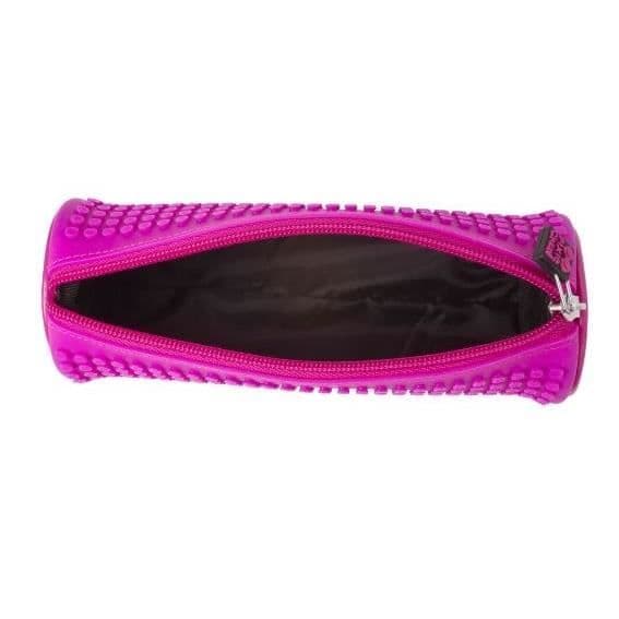 PIXIE CREW plånbok med silikonpanel och fuchsia pixlar 20 cm