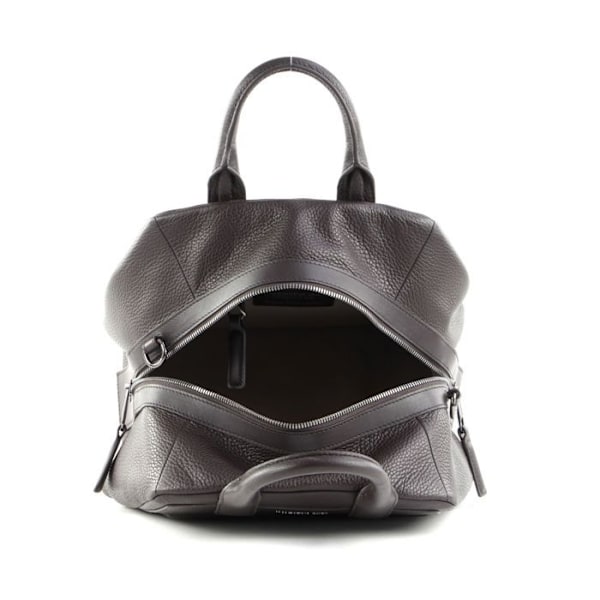 Handväska - MANDARINA DUCK - I-Con Tote M - Kalvskinn - Brun - Avtagbar axelrem kastanj