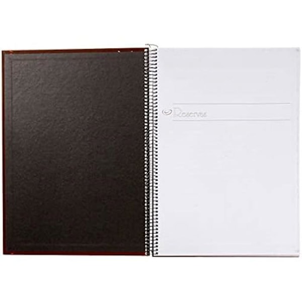 Reserverbok - LIDERPAPEL - LR01 - Storlek A4 - 80 blad - Färg röd Röd