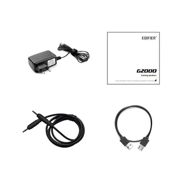 Office 2.0-högtalare - Edifier - G2000 - Bluetooth - RGB - 16 W RMS Vit