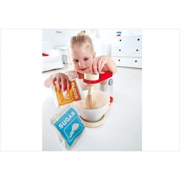 Trämatberedare - Hape - Funktionell mixer - Imitationsleksak Flerfärgad