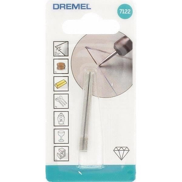 DREMEL set med 2 diamantspetsar ø 2,4 mm cylindrisk ände