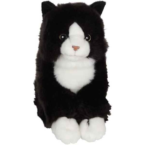 Gipsy Toys - Mimiz Cat - 28 cm - Svart & Vit Svart