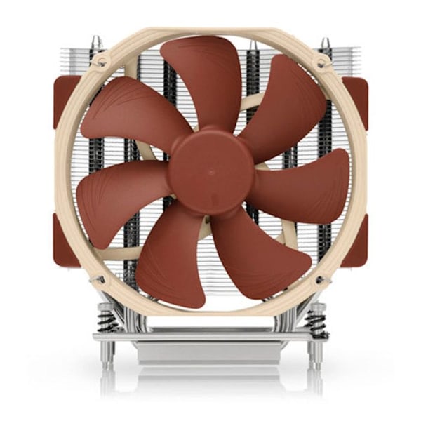 CPU-kylare - NOCTUA - NH-U14S TR4-SP3 - Grå - 140 mm - 24,6 dBA - 82,5 CFM - PWM Gjuten aluminium, Beige