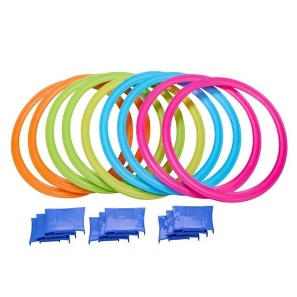 Tillbehör för utomhusbruk - reservdelar för utomhus Eddy toys Marelle-10 ringar - utomhusspel, 871125224433