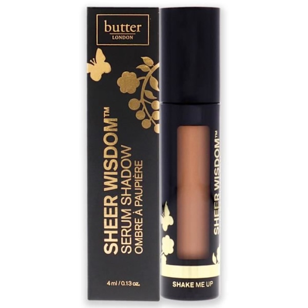 Sheer Wisdom Serum Shadow - Sepia Tan från Butter London för kvinnor - 0,13 oz ögonskugga