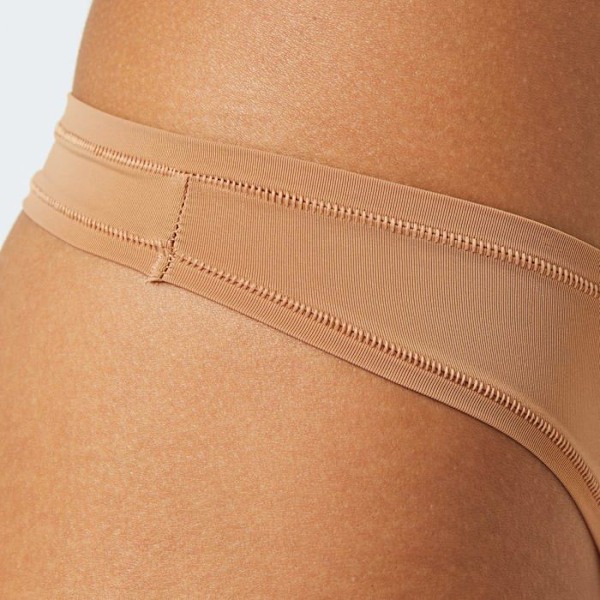 String - tanga Essentials - AEBEMF09M5Camel - Amazon String (Stora storlekar tillgängliga) Kvinna, 6-pack Noir/Bronze Lavé 40