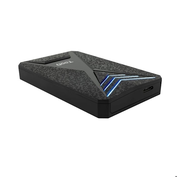 Hölje för hårddisk - TooQ - TQE-2550BL - 2,5" - USB 3.0 - Svart