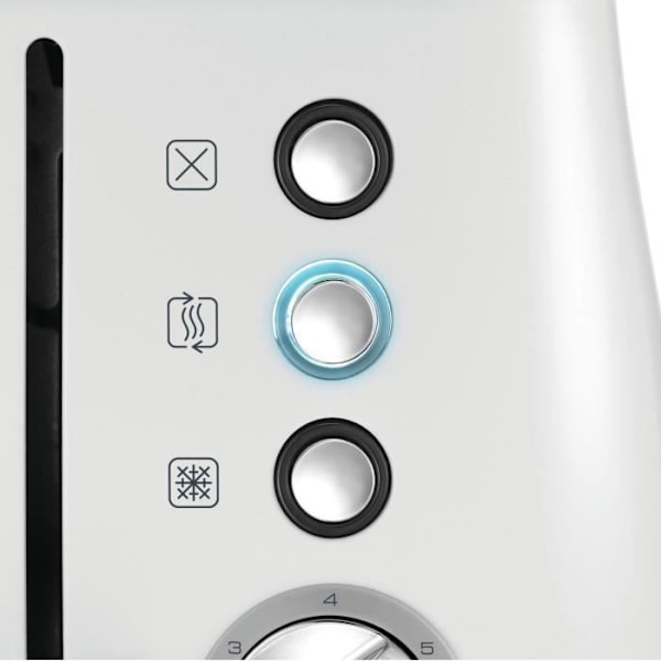 Morphy Richards Evoke brödrost - 2 skivor - Vit - Vridknappar - 850 W