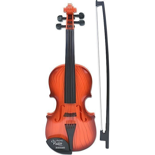 Elgitarr - BONTEMPI - 290500 - Brun-Svart - Format 1/8 - Nybörjare Brun svart