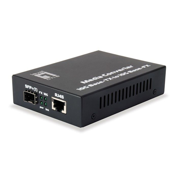 Switch - Ethernet-nav - Nivå ett injektor - GVT-0500 - LevelOne Konverter 10GBit>1000SC/LX SFP+