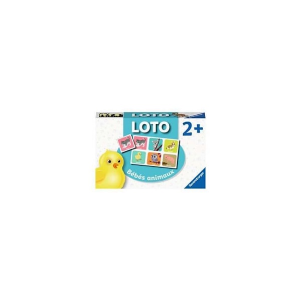 Ravensburger pedagogiskt spel - Loto Babydjur - Från 2 år Flerfärgad