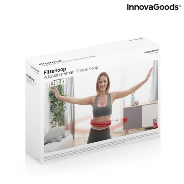 InnovaGoods Fittehoop Justerbar Smart Fitness Ring med Vikter