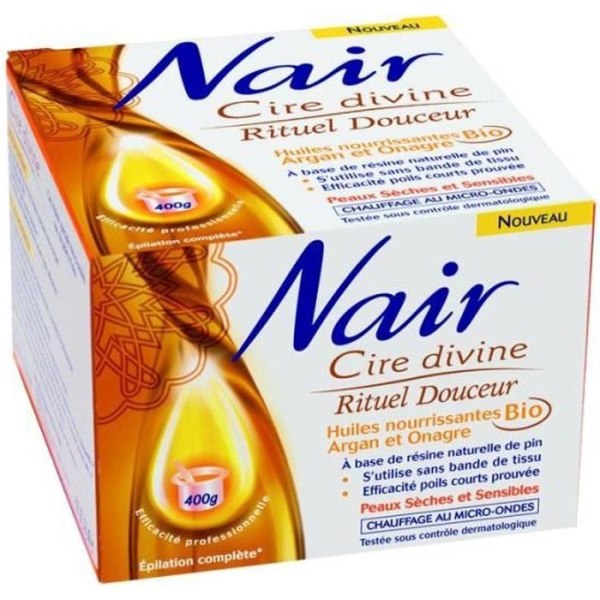 Varmt vax med NAIR-remsor - Divine Ritual DX Wax - 400 g