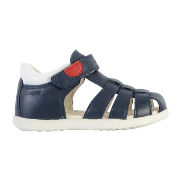 Sandaler Platta Läder Geox Macchia - Marin Marin 20