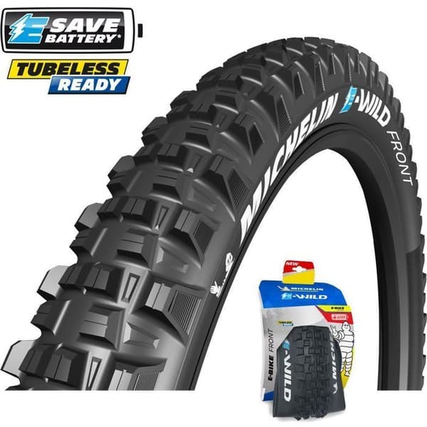 MTB-däck - MICHELIN - E-WILD BAK - 29x2,60 - Slanglöst redo - Svart