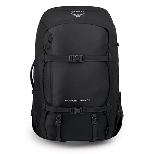 Ryggsäck - Osprey - Farpoint Trek 55 - Svart - 55L - Ergonomisk svart