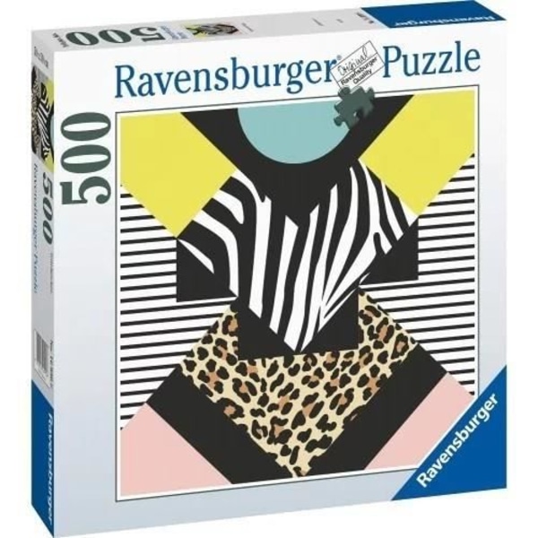 Geometriskt pussel Ravensburger - 500 bitar