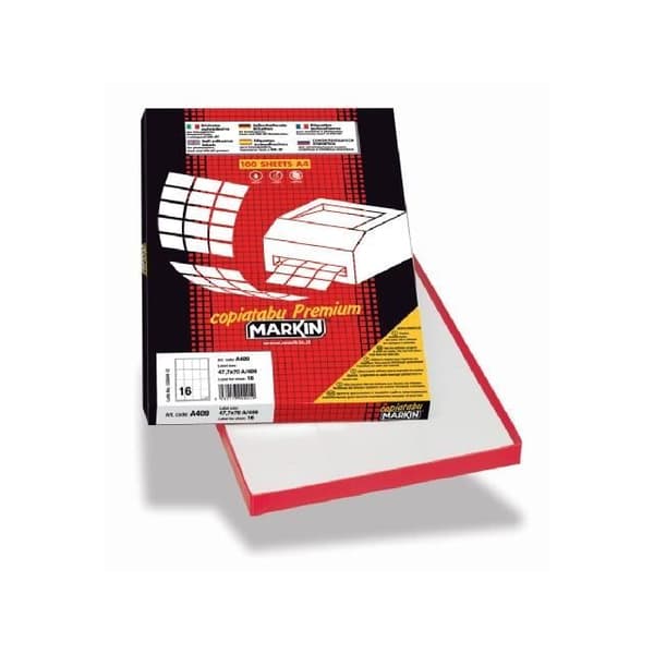 CF400 GRÖN ETIKET 105X148 MARKIN 210C519VE