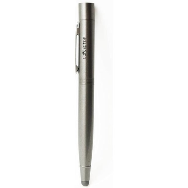 Stylo 3 i 1 - MAYHEM - C-Pen-Cab BK - Micro USB - Aluminium - Kompatibel med iPhone 5/6 svart