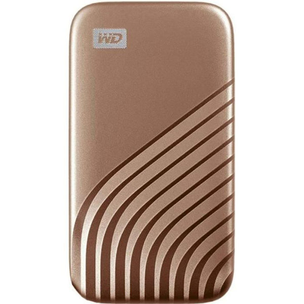 WD My Passport™ - Extern SSD - 500 GB - USB-C - Rose Gold (WDBAGF5000AGD-WESN)