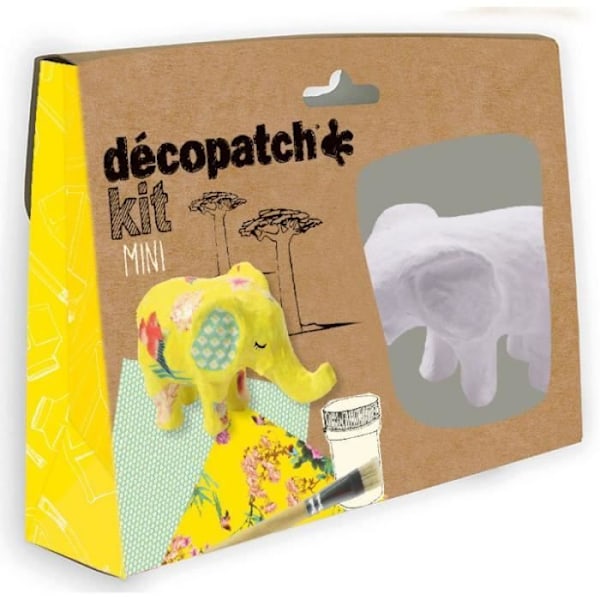 Elephant Mini Kit 'Decopatch' Vit