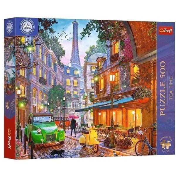 Puzzle Trefl PUZZLE 500 PremPlus Teatime Café à Par37614