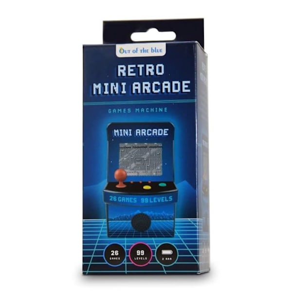 Maskin med snurrande hjul Out of the blue - del B08M31JBSV - 79/7002 Mini retro-spelmaskin