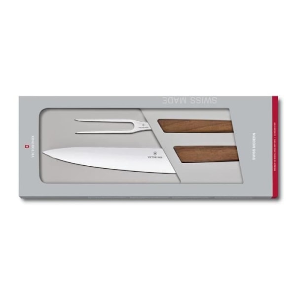 VICTORINOX 2P SCHWEIZISK MODERN VALNÖTSKÄRLÅDA