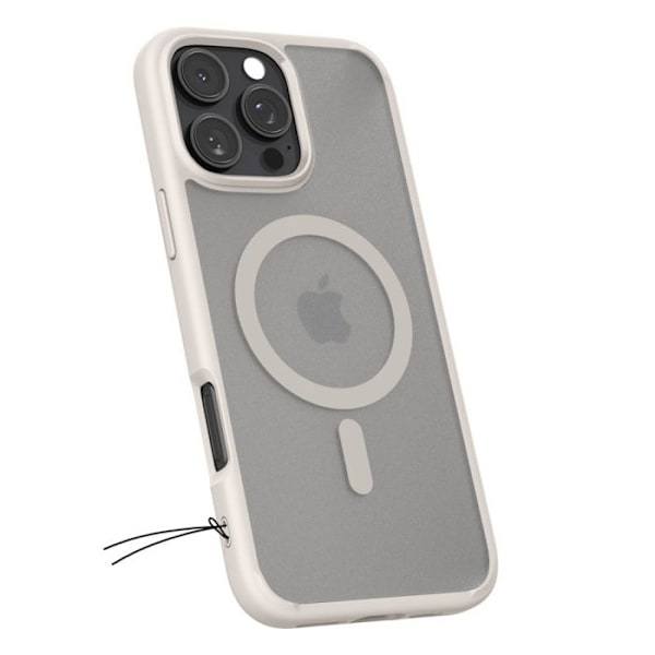 Skyddsskal - Spigen - iPhone 16 Pro Max - Semi-stivt - Frost Natural Titanium - Elegant Frost naturlig titan