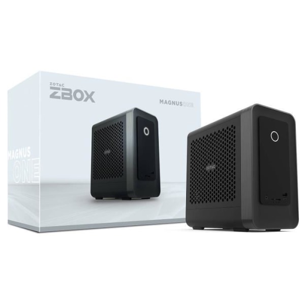 ZOTAC ZBOX MAGNUS ONE ERP74070C - Intel Core i7-13700 GeForce RTX 4070 12 GB DLSS 3 Wi-Fi 6 / Bluetooth 5.2 + LAN 2.5 GbE (utan skärm