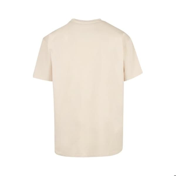 T-shirt oversize Merchcode Summer Citrus - ljus beige äggskal M