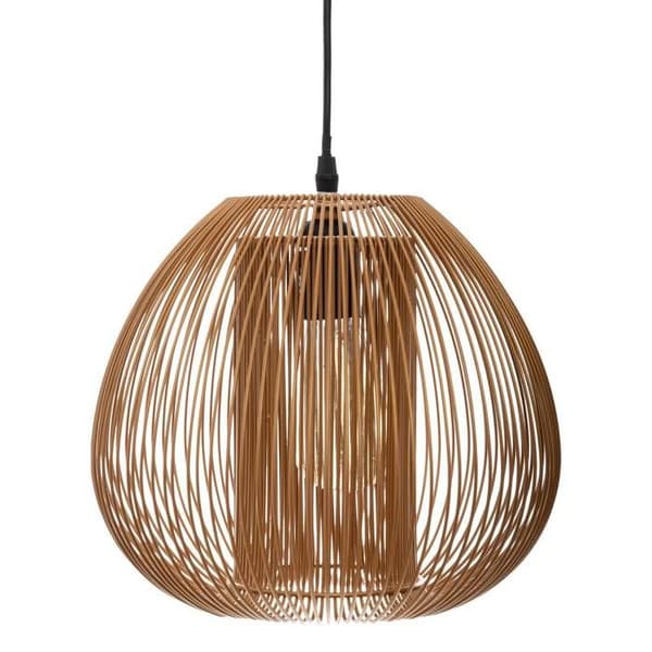 Trådhänglampa "Noda" metall koppar D28cm Koppar