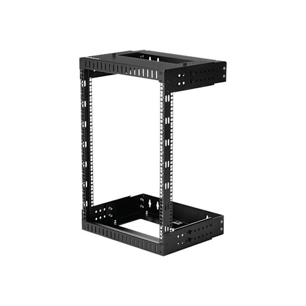 STARTECH 15U Väggmonterad Server Rack - Nätverksskåp med öppen ram - Väggmonterad Rackmontering - 15U Rack