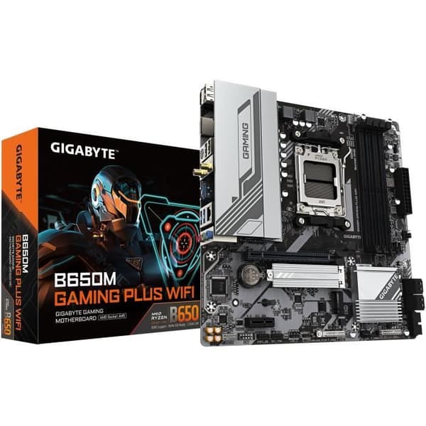 Moderkort - GIGABYTE - B650M GAMING PLUS WIFI