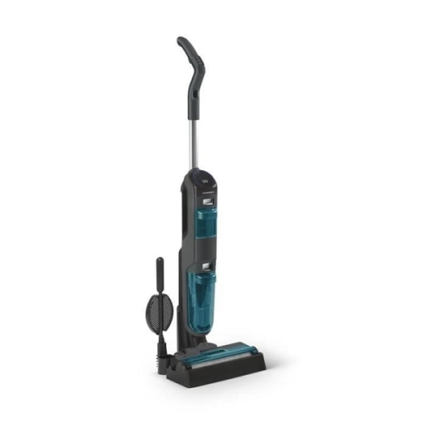 SCHNEIDER - SCVCO23DBE - Multi-tasking stickdammsugare - Autonomi 50min - Effekt 150 Watt - Smutssensor - Svart och blå