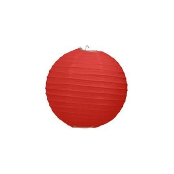 Pappersboll 10 cm Röd - storlek: 10 cm - färg...