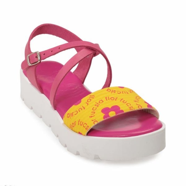 Sandal - Agatha ruiz de la prada barfota - A92-FUCSIA AMARILLO - A92, sandal för kvinnor Fucsia, Amarillo 41