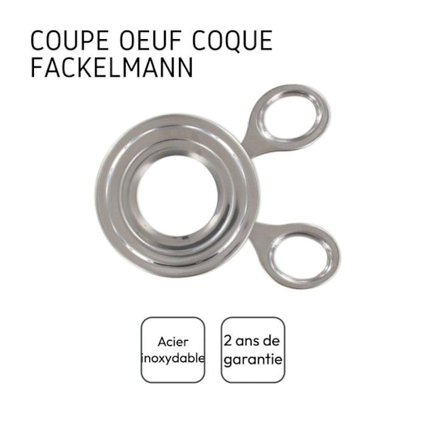 Äggkopp Inox Fackelmann Rostfritt stål