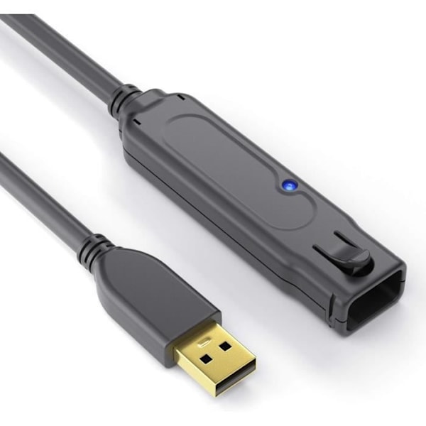 USB 2.0 förlängningssladd - PURELINK - DS2100-240 - 24m - Plug & Play - Direkt strömförsörjning