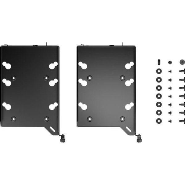 FRACTAL PC Case Define 7 HDD Tray Kit Typ B, Svart - Dubbelpack