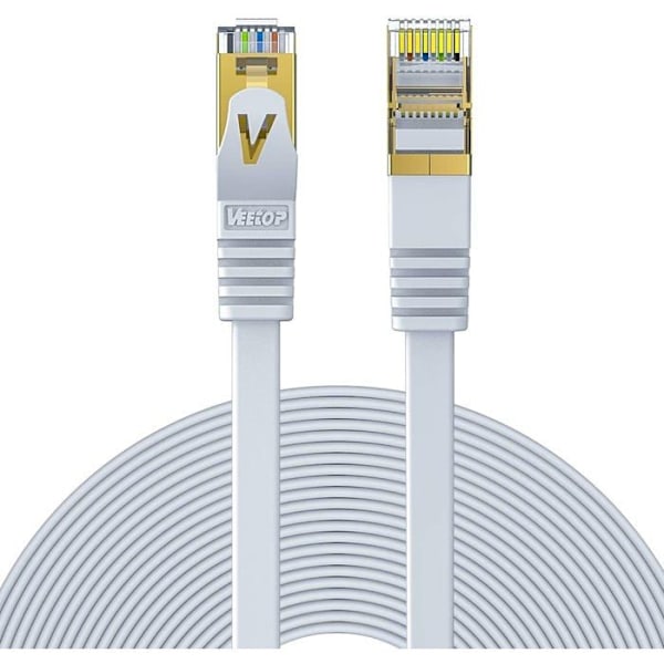 V7 BLÅ CAT7 SFTP CABLE5M 16,4FT