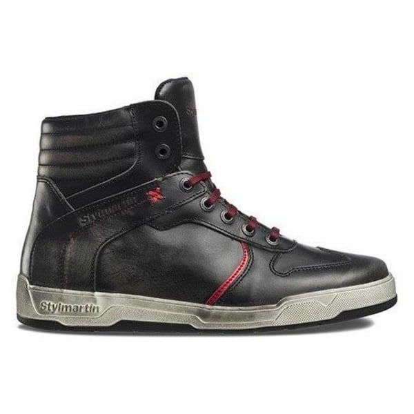 STYLMARTIN Iron sneakers - Vattenavvisande läder - Svart - Blandat Svart 43