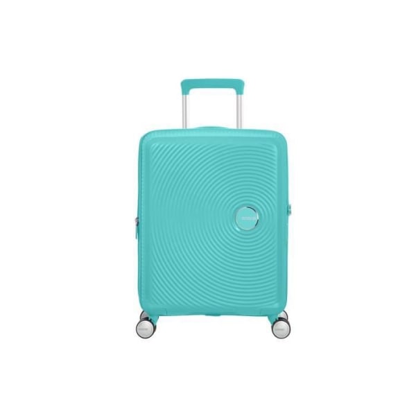 American Tourister - Hardside kabin resväska 55cm Soundbox (88472) vid poolen blå storlek 55 cm