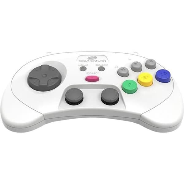 RetroBit Sega Saturn 2.4Ghz Pro Vit Vit