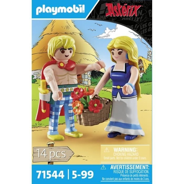 PLAYMOBIL 71544 Asterix: Tragicomix och Falbala Flerfärgad