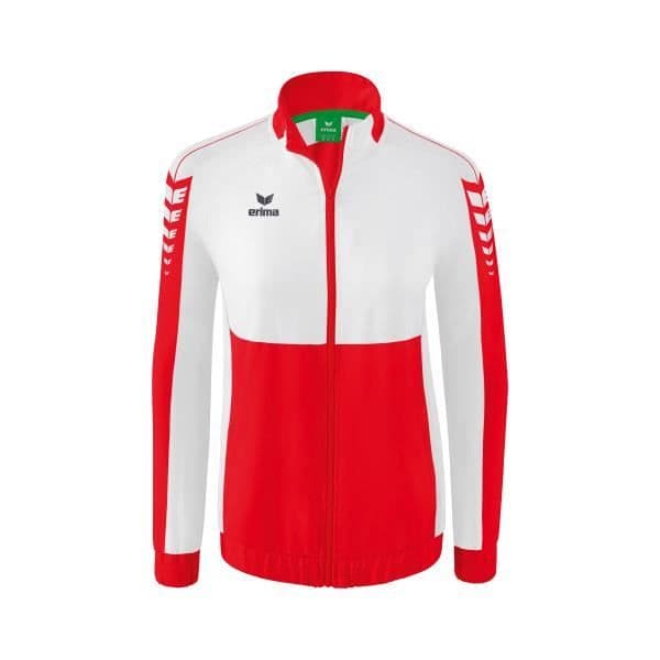 Erima Six Wings presentationsjacka för kvinnor - Röd/Vit - Multisport - Vuxen